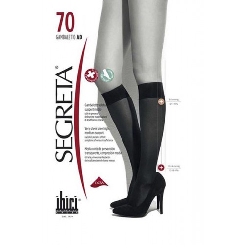 Ibici Κάλτσα κάτω γόνατος Segreta 70Den