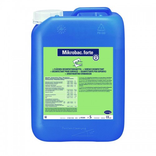 Απολυμαντικό επιφανειών Mikrobac forte 5L Απολυμαντικό επιφανειών Mikrobac forte 5L