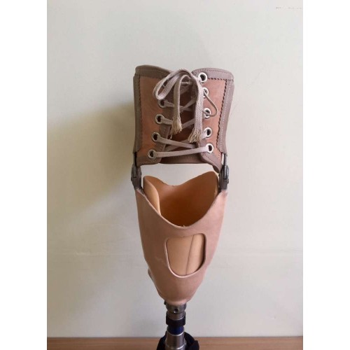 Μηριαία αντιστηρίγματα κνήμης με δέρμα Μηριαία αντιστηρίγματα κνήμης με δέρμα