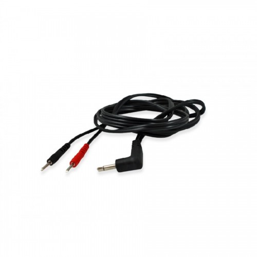 Καλώδια Tens - εσοχή 2mm με διπλό βύσμα 2mm (1,50m)