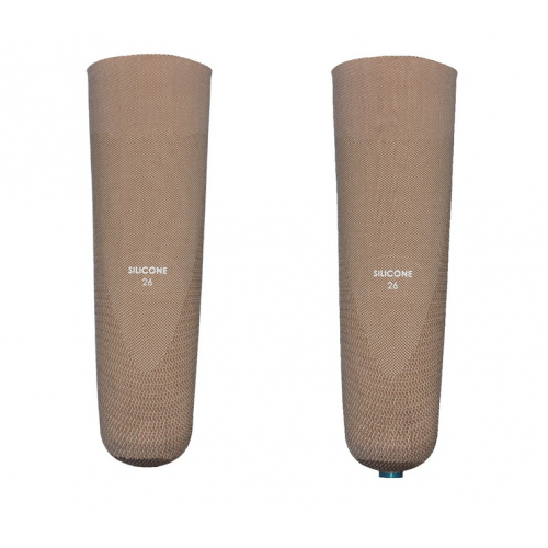 Κάλτσα σιλικόνης με ύφασμα χωρίς ραφές, με ή χωρίς πίρο