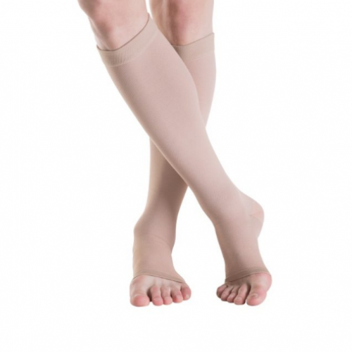 Κάλτσα κάτω γόνατος με ανοικτά δάκτυλα Sigvaris (Κλάση 2)   22-32 mmHg