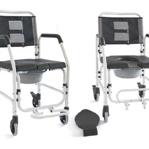 Καρέκλα τροχήλατη αλουμινίου