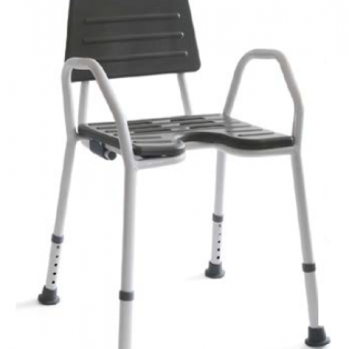 Καρέκλα μπάνιου αλουμινίου