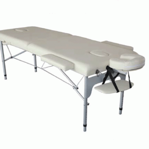 Κρεβάτι φυσικοθεραπείας πτυσσόμενο με πόδια αλουμινίου Κρεβάτι φυσικοθεραπείας πτυσσόμενο με πόδια αλουμινίου