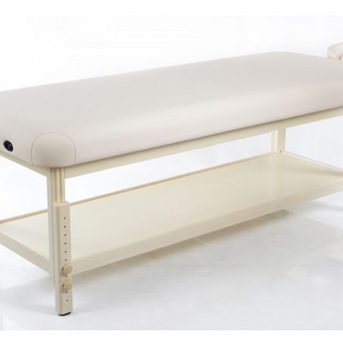 Κρεβάτι μασάζ Classic-Flat Beige - μέγιστο βάρος 270kg