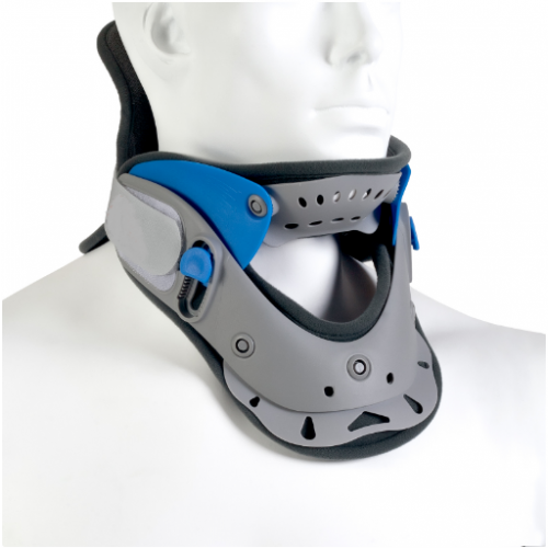 Αυχενικό κολάρο ρυθµιζόµενου ύψους  διπλής βαλβίδας