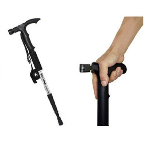 Μπαστούνι Αλουμινίου Ρυθμιζόμενο με Φακό Μπαστούνι Αλουμινίου Ρυθμιζόμενο με Φακό