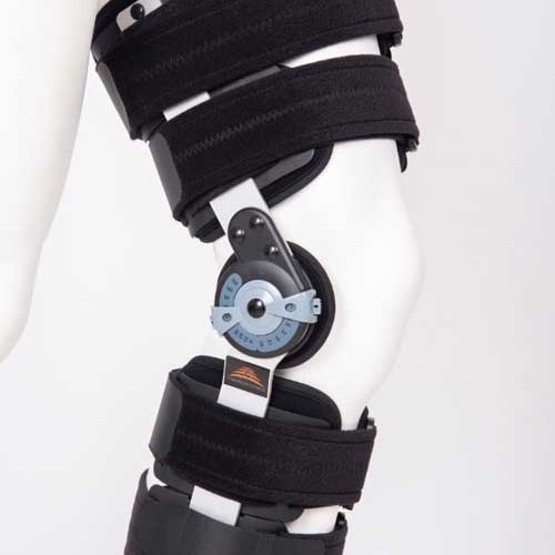 Νάρθηκας μηροκνημικός λειτουργικός με γωνιόμετρο PREMIUM LONG Νάρθηκας μηροκνημικός λειτουργικός με γωνιόμετρο PREMIUM LONG