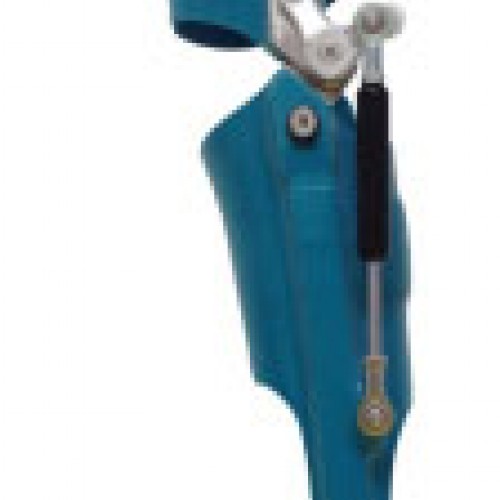 Μηροκνημοποδικός κηδεμόνας έσω υποδήματος με υποβοηθούμενη άρθρωση γόνατος