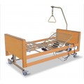 Νοσοκομειακό πλήρες ξύλινο ηλεκτρικό κρεβάτι