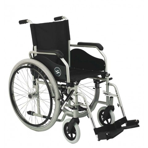 Αναπηρικό αμαξίδιο με μεγάλους τροχούς συμπαγείς η φουσκωτούς 