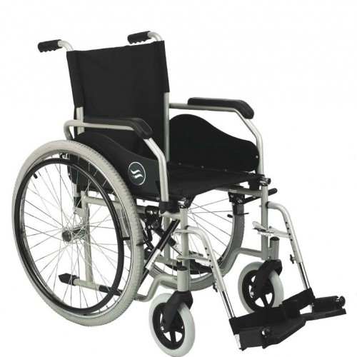 Αναπηρικό αμαξίδιο με μεγάλους τροχούς συμπαγείς η φουσκωτούς 