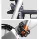 Περιπατητήρας Rollator πτυσσόμενος με ρόδες 24,5cm, και μήκος μόνο 67cm