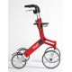 Περιπατητήρας Rollator πτυσσόμενος με ρόδες 24,5cm, και μήκος μόνο 67cm