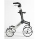 Περιπατητήρας Rollator πτυσσόμενος με ρόδες 24,5cm, και μήκος μόνο 67cm