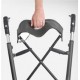 Περιπατητήρας Rollator πτυσσόμενος με ρόδες 24,5cm, και μήκος μόνο 67cm