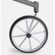 Περιπατητήρας Rollator πτυσσόμενος με ρόδες 24,5cm, και μήκος μόνο 67cm