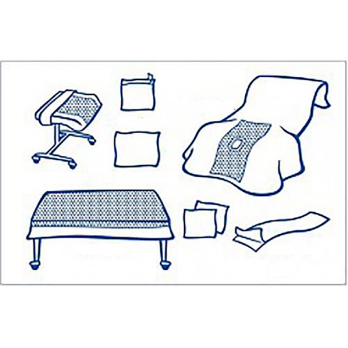 Σετ protect plus γυναικολογίας ΙΙ συσκευασία των 4 σετ Σετ protect plus γυναικολογίας ΙΙ συσκευασία των 4 σετ