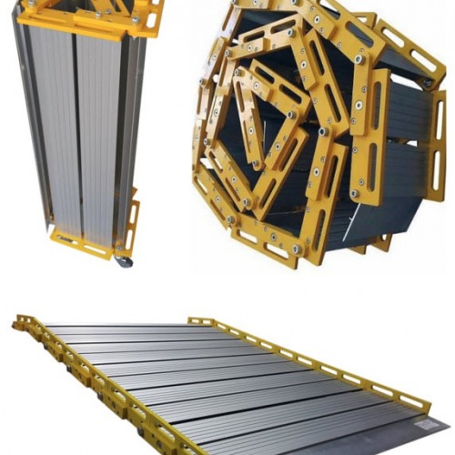 Ράμπα αναδιπλούμενη-ρολό έως 1000cm