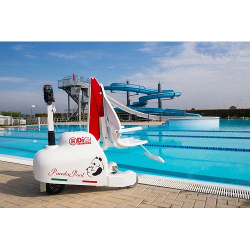 Τροχήλατος γερανός πισίνας Panda Pool