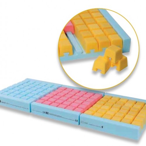 Στρώμα με αφαιρούμενα τμήματα σε διαφορετικές σκληρότητες