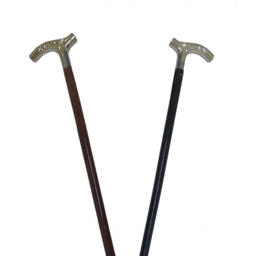 Μπαστούνι με λαβή "Τ" χρωμίου Μπαστούνι με λαβή "Τ" χρωμίου