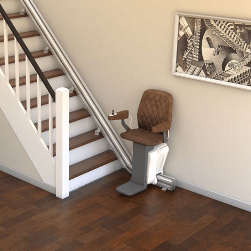 Αναβατόριο με σύστημα άμεσης εγκατάστασης ράγας τύπου modular