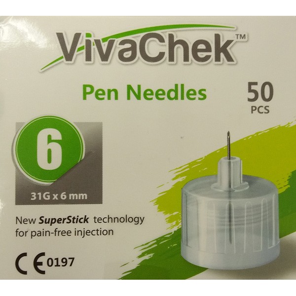Βελόνες για πένα ινσουλίνης 31G (5/6/8mm) (50τμχ)