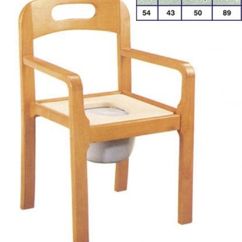 Ξύλινη καρέκλα τουαλέτας με κάλυμμα  Ξύλινη καρέκλα τουαλέτας με κάλυμμα