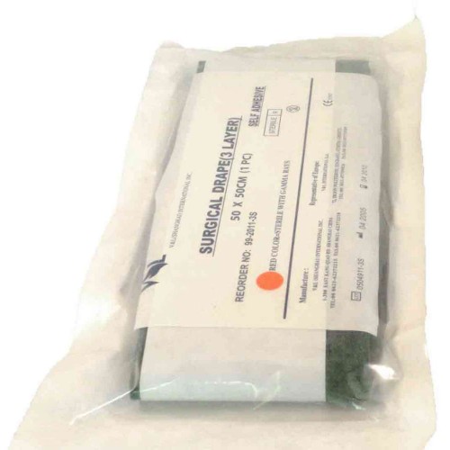 Αυτοκόλλητα Χειρουργικά πεδία 2 στρωμάτων  5 Τμχ 45x75cm