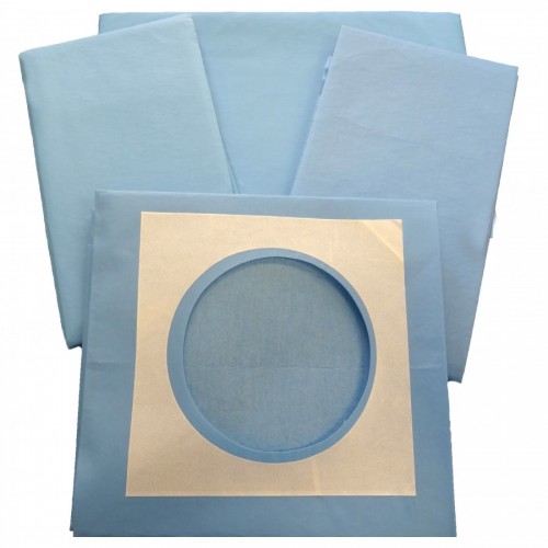 Χειρουργικά πεδία με οπή  50cm x 75cm & 75cm x 90cm Χειρουργικά πεδία με οπή  50cm x 75cm & 75cm x 90cm