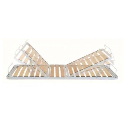 Manual Multi-folding orthopedic bed frame YΓEIA 99-160cm wide 