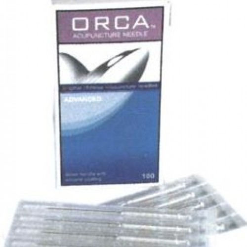 Βελόνες βελονισμού Orca Silver Plated με οδηγό 100 τμχ. Βελόνες βελονισμού Orca Silver Plated με οδηγό 100 τμχ.