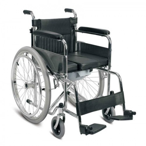 Αναπηρικό αμαξίδιο με δοχείο – σταθερά πλαϊνά και υποπόδια