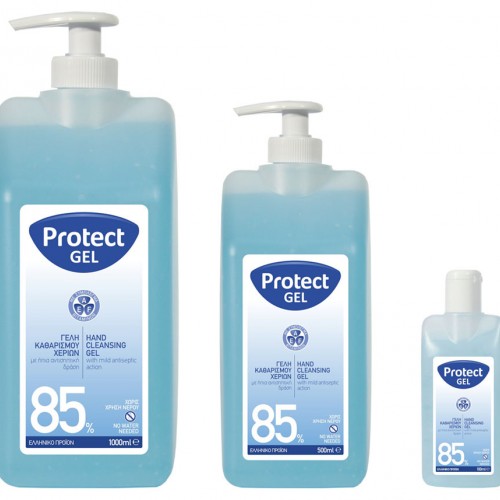 Αντισηπτικό Gel χεριών Protect 85%  Αντισηπτικό Gel χεριών Protect 85%