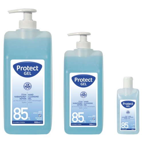 Αντισηπτικό Gel χεριών Protect 85%  Αντισηπτικό Gel χεριών Protect 85%