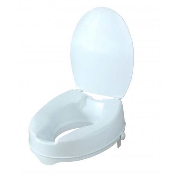 Ανυψωτικό τουαλέτας με καπάκι 10 cm 