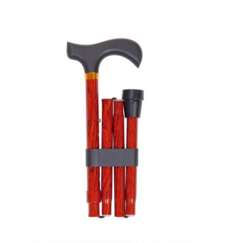 Μπαστούνι σπαστό αλουμινίου Καφέ Μπαστούνι σπαστό αλουμινίου Καφέ