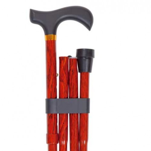 Μπαστούνι σπαστό αλουμινίου Καφέ Μπαστούνι σπαστό αλουμινίου Καφέ