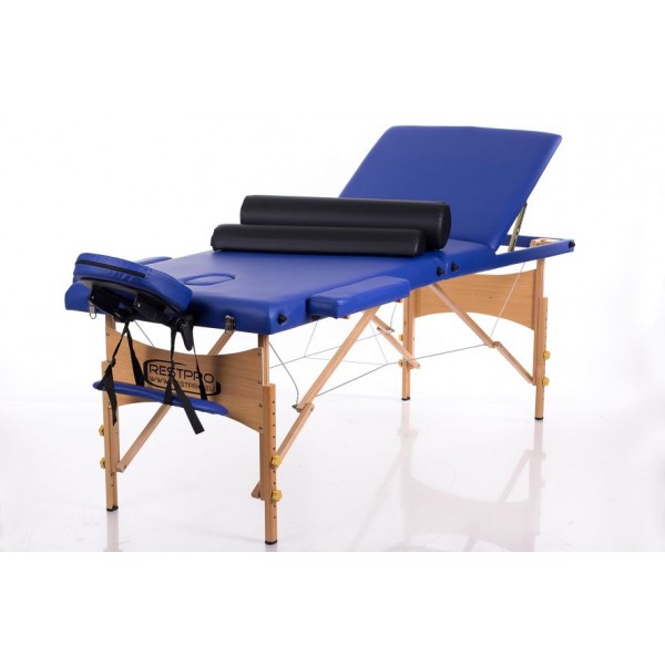 Rest Pro Classic 3 Κρεβάτι Φυσικοθεραπείας-Μασάζ Βαλίτσα Ξύλινο 