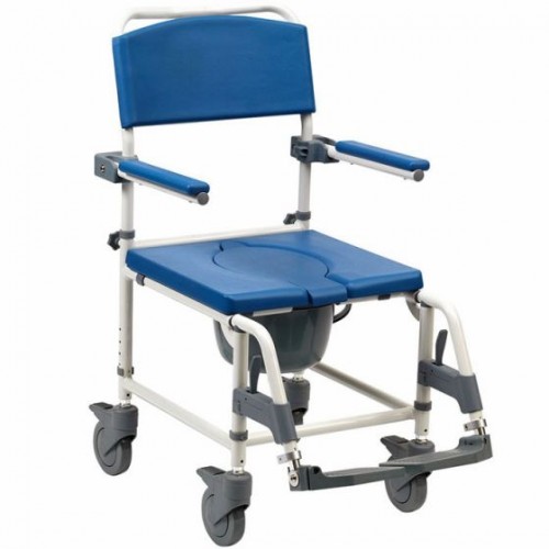 Αμαξίδιo μπάνιου Aston με μικρούς τροχούς για βάρος χρήστη έως 159kg