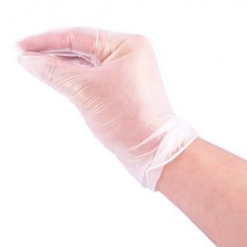 Γάντια Βινυλίου χωρίς πούδρα 100 Τεμάχια  Γάντια Βινυλίου χωρίς πούδρα 100 Τεμάχια