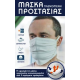 Μάσκα προστασίας πλενόμενη, βαμβακερή 3 στρωμάτων με εσωτερικό φίλμ PU