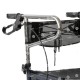 Περιπατητήρας πτυσσόμενος Rollator με Υποπόδια 