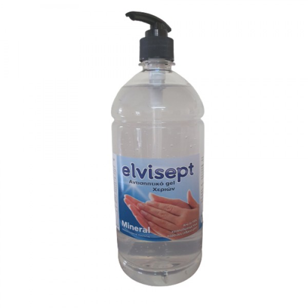Αντισηπτική gel καθαρισμού όπου περιέχει 75% ισοπροπυλική αλκοόλη (1 L)