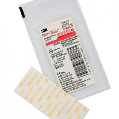 Αυτοκόλλητα ράμματα Steri Strip (6mm x 75mm) 1τμχ Αυτοκόλλητα ράμματα Steri Strip (6mm x 75mm) 1τμχ