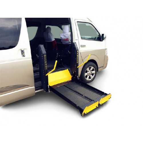 Διαχωριζόμενος στο πλάτος ανελκυστήρας αναπηρικών αμαξιδίων για ψηλά βανάκια Διαχωριζόμενος στο πλάτος ανελκυστήρας αναπηρικών αμαξιδίων για ψηλά βανάκια