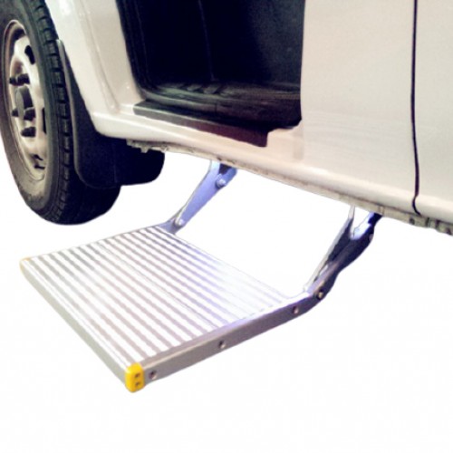 Ηλεκτρικό αναδιπλούμενο σκαλοπάτι για οχήματα