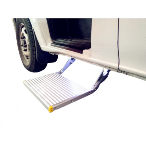 Ηλεκτρικό αναδιπλούμενο σκαλοπάτι για οχήματα